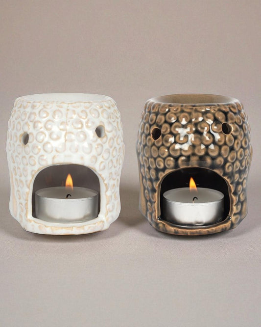 Buddha Head Oil Burner