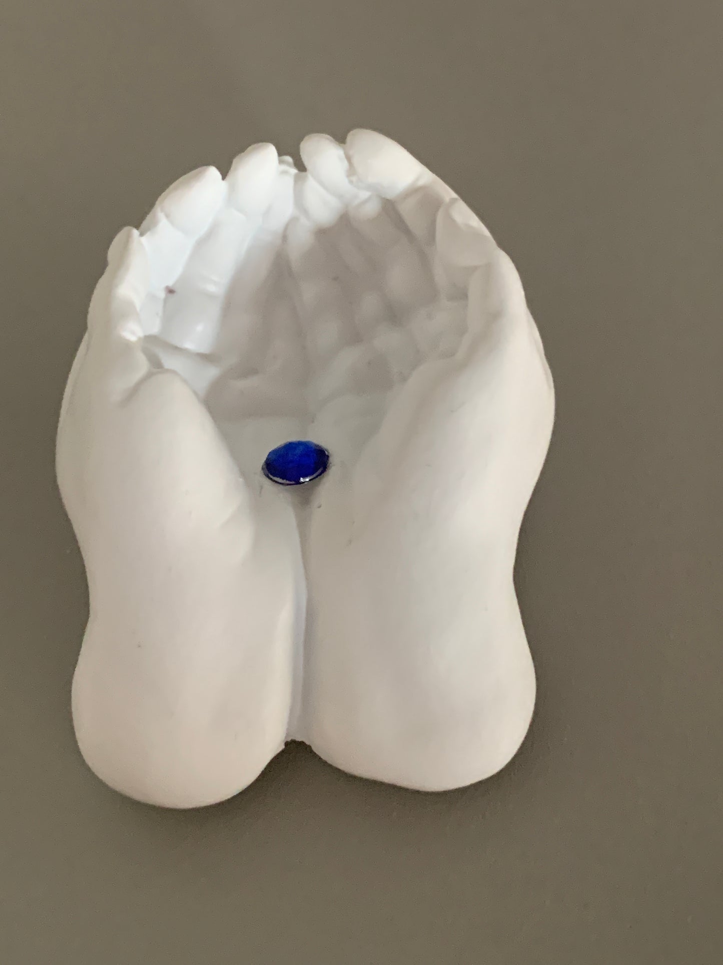 Cupped Hand Jewel Ornament
