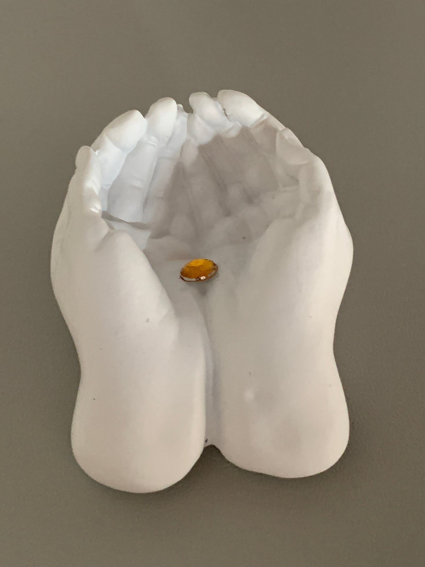Cupped Hand Jewel Ornament