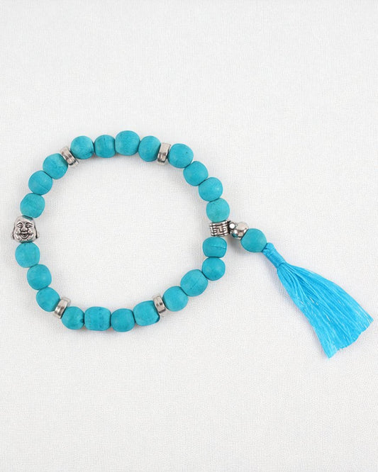 Mala Bead Buddha Bracelet
