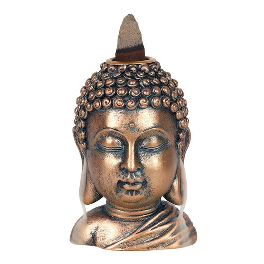 Buddha Head Incense Burner